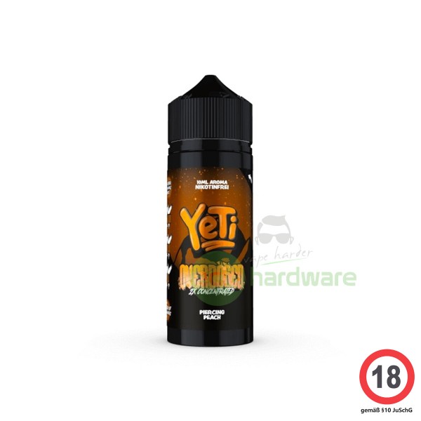 YETI - Overdosed Piercing Peach Ice 10ml Aroma