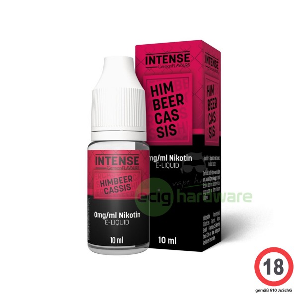 INTENSE Himbeer Cassis 10ml Nikotinsalz Liquid