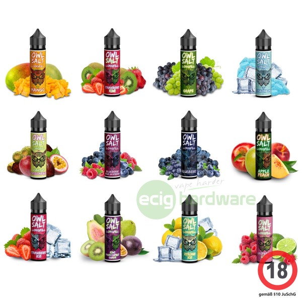 OWL Salt Overdosed Longfill 10ml Aroma