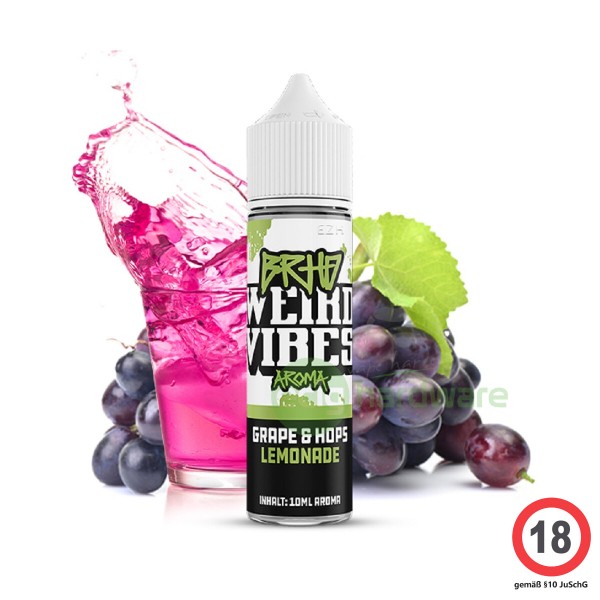 Barehead Weird Vibes Grape & Hops Lemonade 10ml Aroma