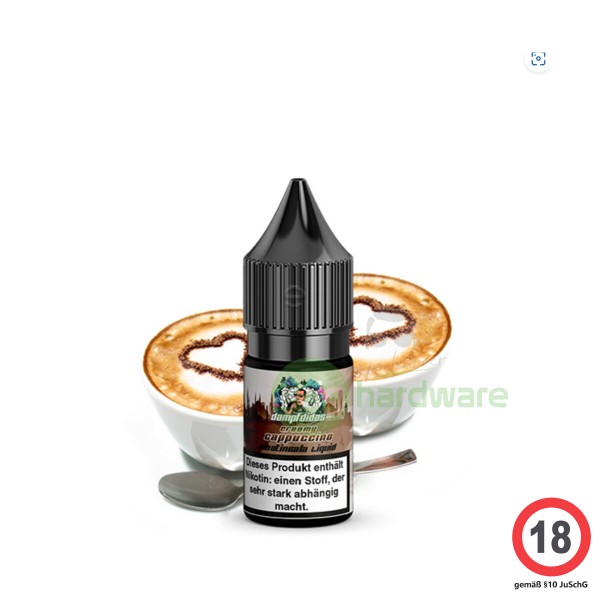 Dampfdidas Creamy Cappuccino 10ml Nikotinsalz Liquid