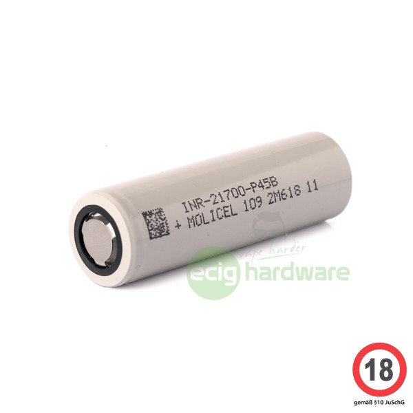 Molicel INR21700-P45B 4500mAh 30-45A