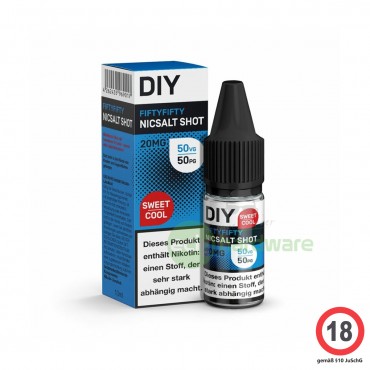 DIY Nikotinsalz Sweet & Cool 50/50 20mg 10ml