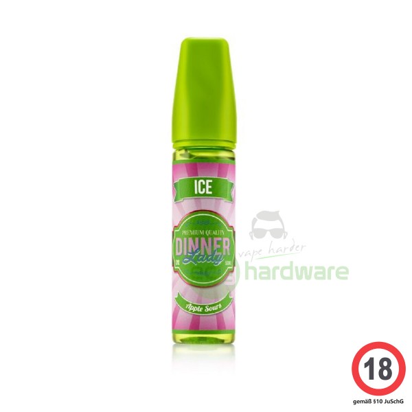 Dinner Lady Apple Sours Ice 50ml 0mg