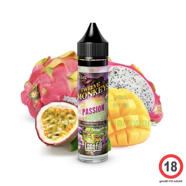 Twelve Monkeys Passion 10ml Aroma