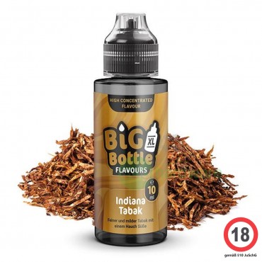 Big Bottle Indiana Tabak 10ml Aroma