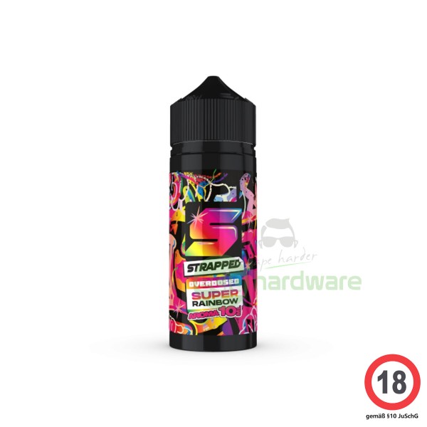 Strapped Overdosed Super Rainbow 10ml Aroma