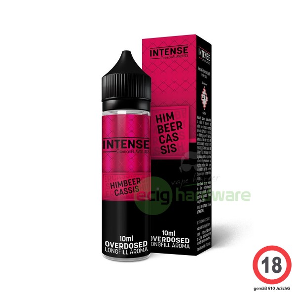 Intense Himbeer Cassis Overdosed 10ml Aroma