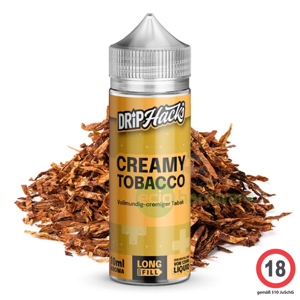 Drip Hacks Creamy Tobacco 10ml Aroma