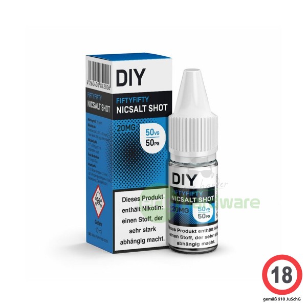 DIY Nikotinsalz 50/50 20mg 10ml