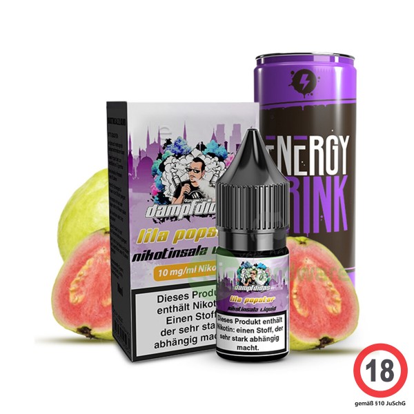 Dampfdidas lila popstar Nikotinsalz Liquid