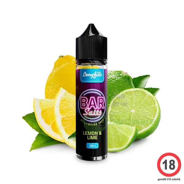 BAR Salts by Vampire Vape Lemon Lime 10ml Aroma
