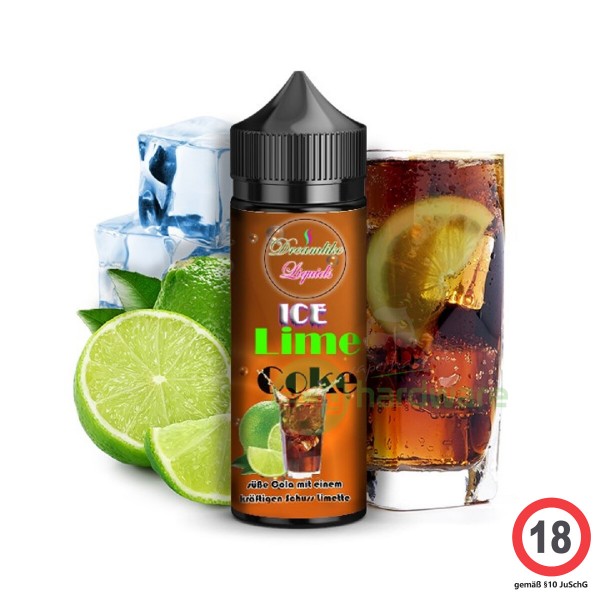 Dreamlike Liquids Lime Coke Ice 10ml Aroma