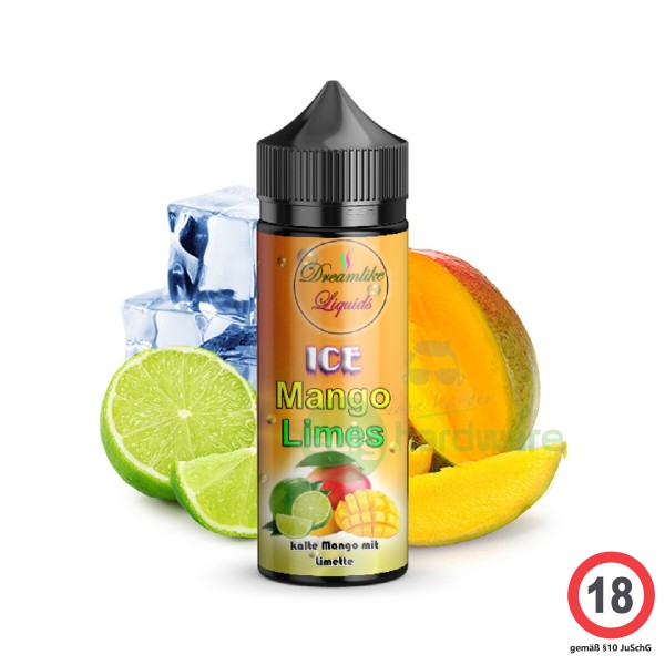 Dreamlike Liquids Mango Limes Ice 10ml Aroma