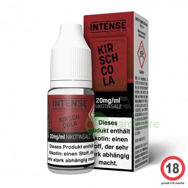 INTENSE Kirsch Cola 10ml Nikotinsalz Liquid