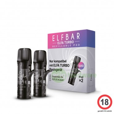 Elfbar ELFA TURBO Leerpod 2er Pack