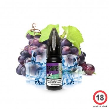 Riot Squad Bar EDTN Grape Ice 10ml Nikotinsalz Liquid
