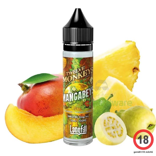 Twelve Monkeys Mangabeys 10ml Aroma