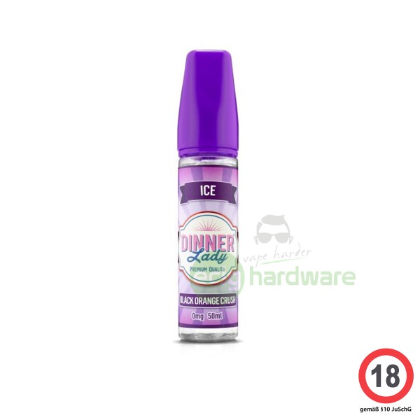 Dinner Lady Black Orange Crush 50ml 0mg