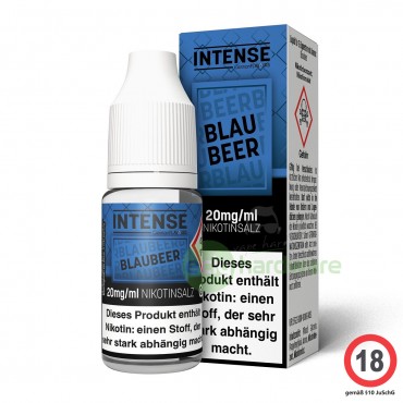 INTENSE Blaubeer 10ml Nikotinsalz Liquid