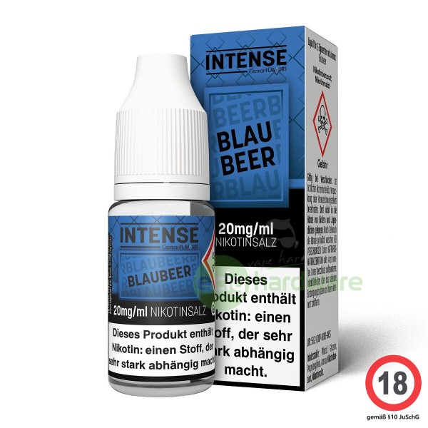INTENSE Blaubeer 10ml Nikotinsalz Liquid