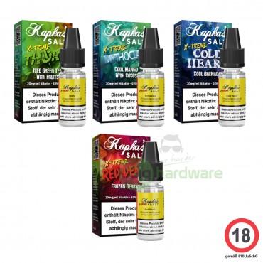 KAPKA´S FLAVA Xtreme 10ml Nikotinsalz Liquid