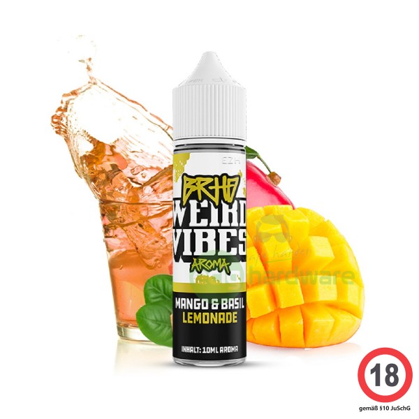 Barehead Weird Vibes Mango & Basil Lemonade 10ml Aroma