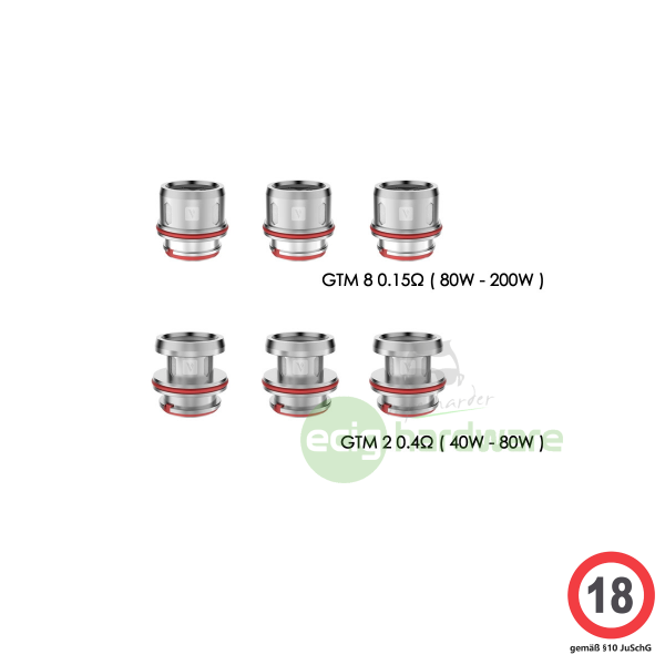 Vaporesso/Vapanion Cascade Coil 3er Pack