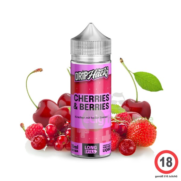 Drip Hacks Cherries & Berries 10ml Aroma