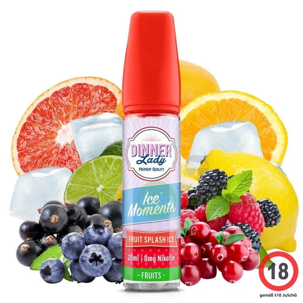 Dinner Lady Moments Fruit Splash Ice 20ml Aroma