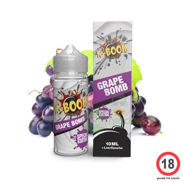 K-Boom Special Edition Grape Bomb 10ml Aroma