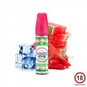 Dinner Lady Sweets Ice Watermelon Slices 20ml Aroma