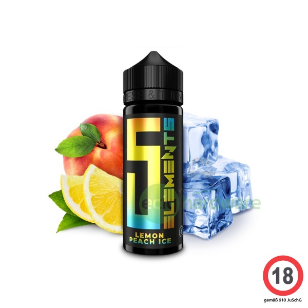 5 EL Lemon Peach Ice 10ml Aroma