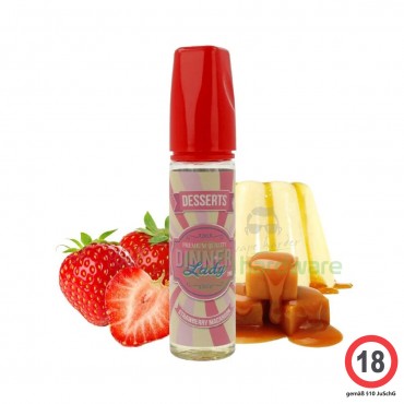 Dinner Lady Strawberry Macaroon 20ml Aroma