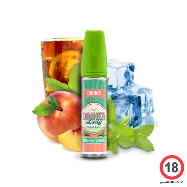 Dinner Lady Drinks Peach Mint Iced Tea 20ml Aroma