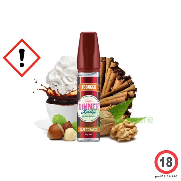 Dinner Lady Cafe Tobacco 20ml Aroma
