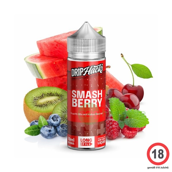 Drip Hacks Smash Berry 10ml Aroma