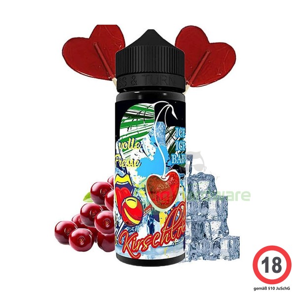 LÄDLA JUICE Volle Fresse Kirschlolli on Ice 10ml Aroma