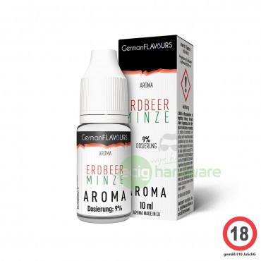German Flavours Erdbeer Minze 10ml Aroma