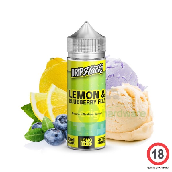 Drip Hacks Lemon & Blueberry Fizz 10ml Aroma
