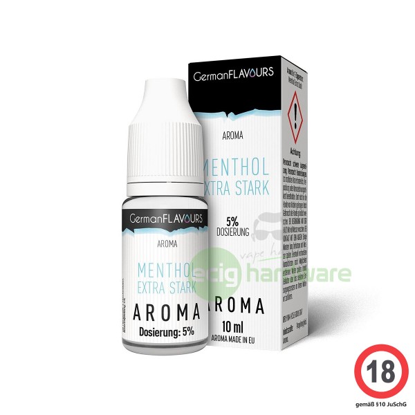 German Flavours Menthol Extra Stark 10ml Aroma