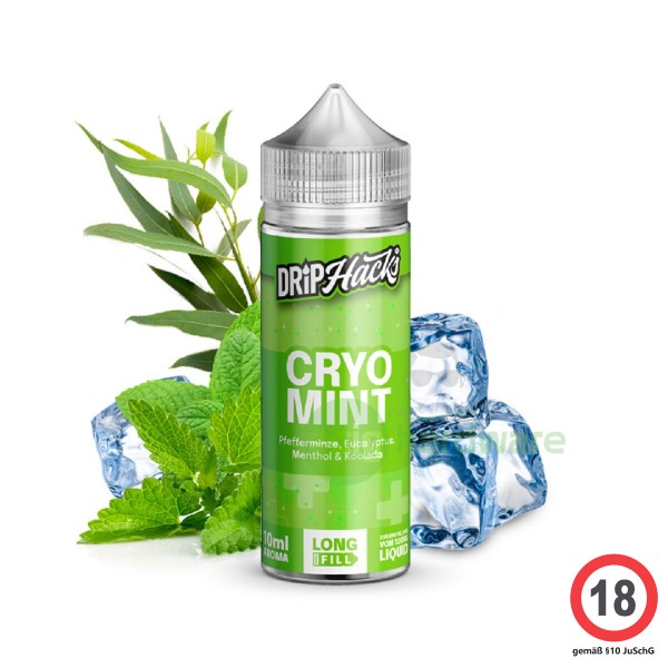 Drip Hacks Cryo Mint 10ml Aroma