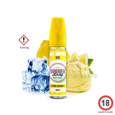 Dinner Lady Sweets Ice Lemon Sherbets 20ml Aroma