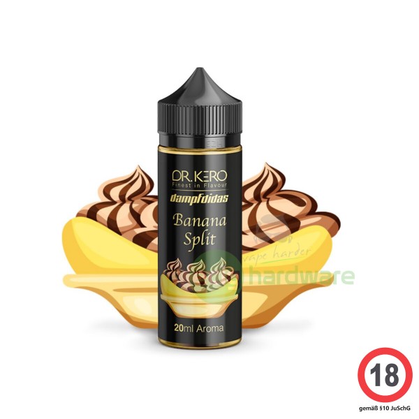 Dr. Kero X Dampfdidas Bananasplit 16ml Aroma